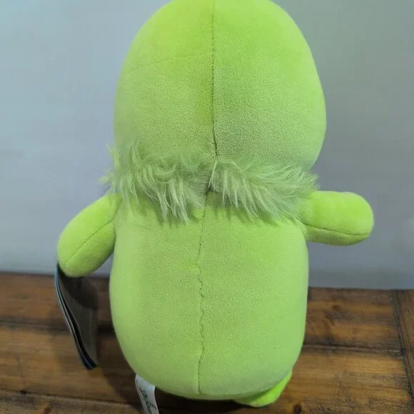 NWT Aurora Dr. Seuss Squishy Grinch Green Soft Plush Stuffed Animal Toy Holiday - Picture 7 of 7
